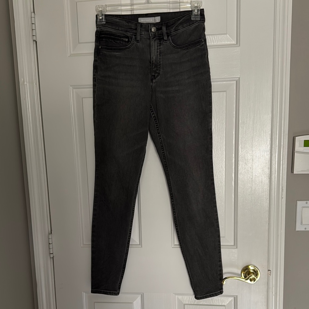 Athleta Women's Dark Gray Skinny Jeans